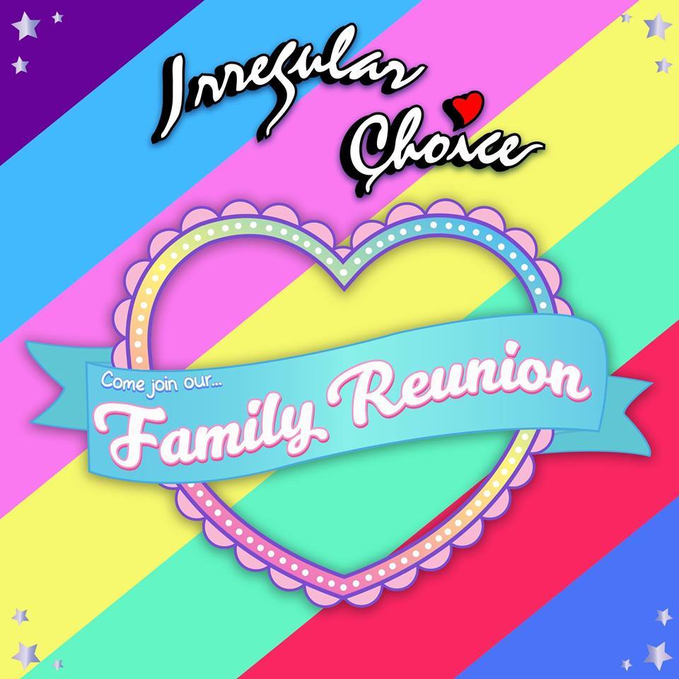 Irregular Choice Family Reunion 12noon Friday 31st May - Daisy Mae Boutique