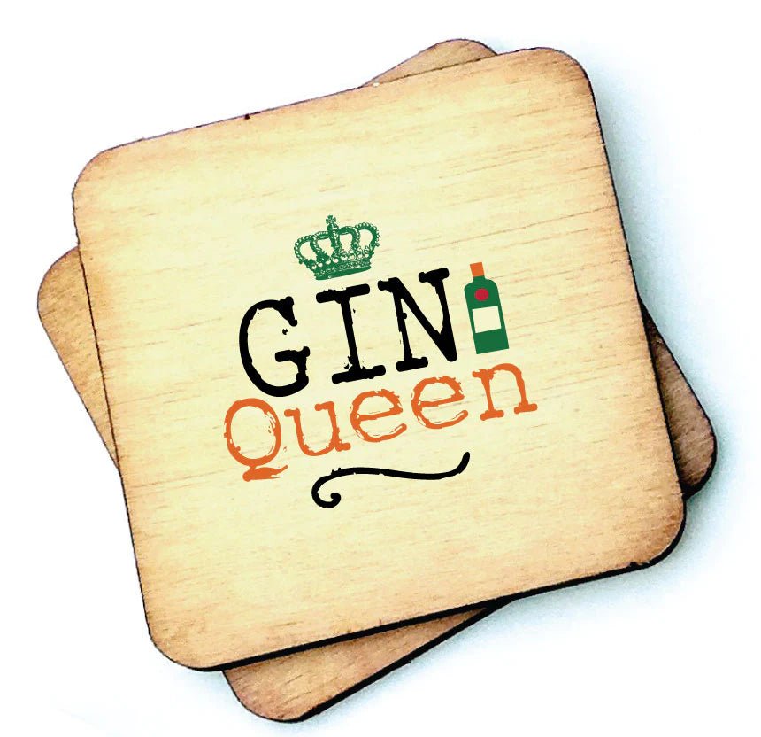 Gin Queen Coaster - Daisy Mae Boutique