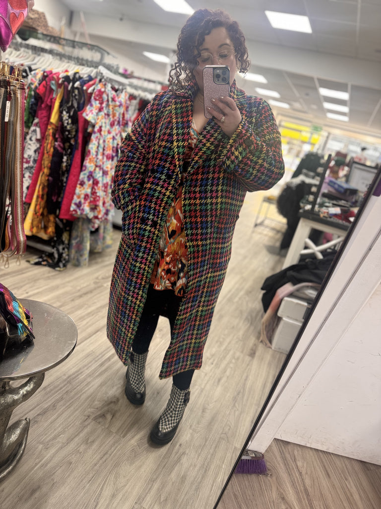 DMB Rainbow Mutli Dogtooth Coat