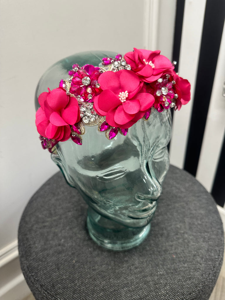 DMB Floral Embellished Headband