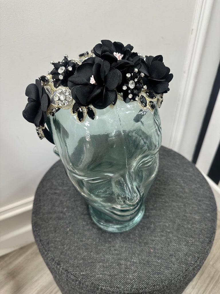 DMB Floral Embellished Headband