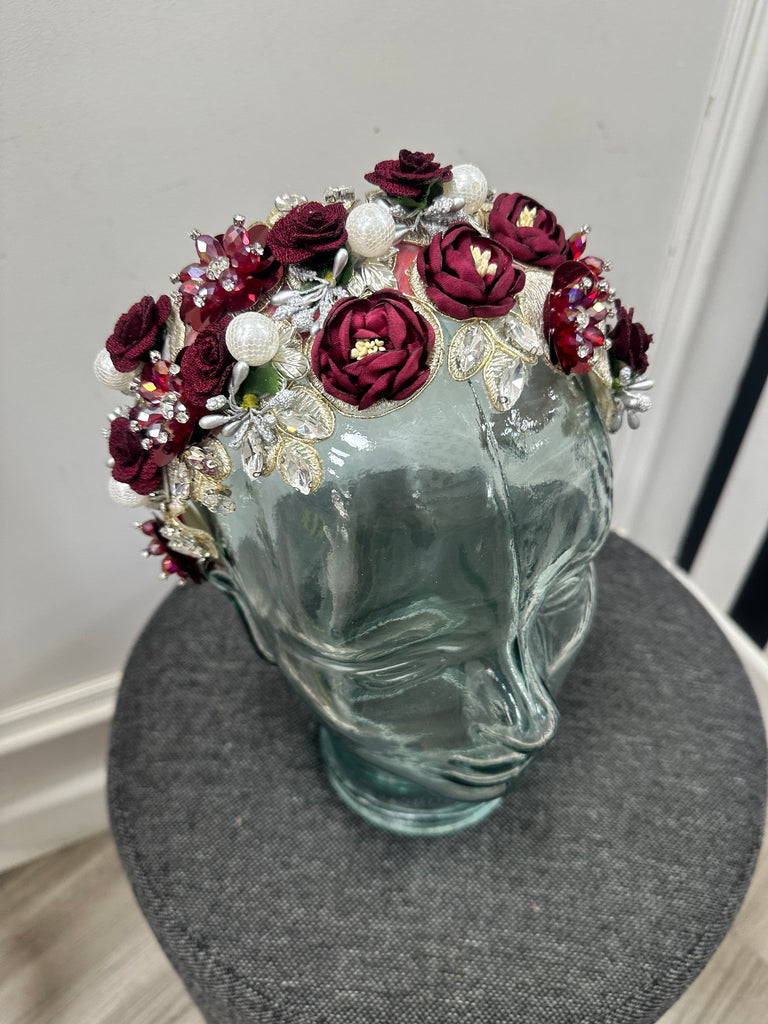 DMB Floral Embellished Headband