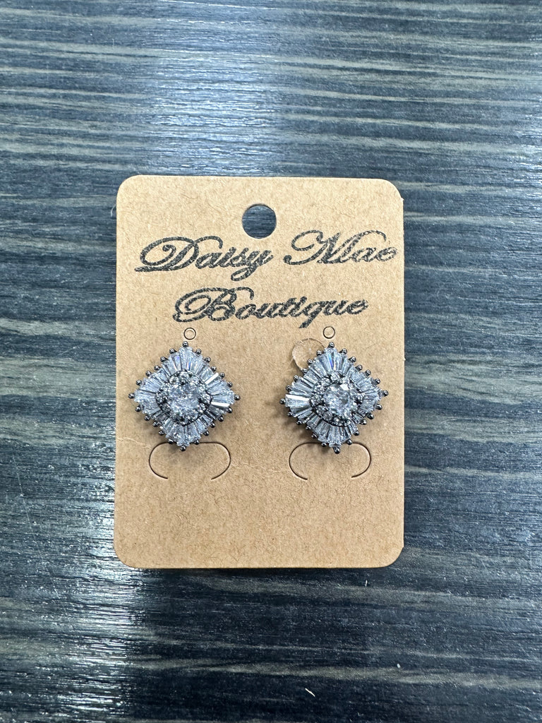 DMB Vintage Square Earrings