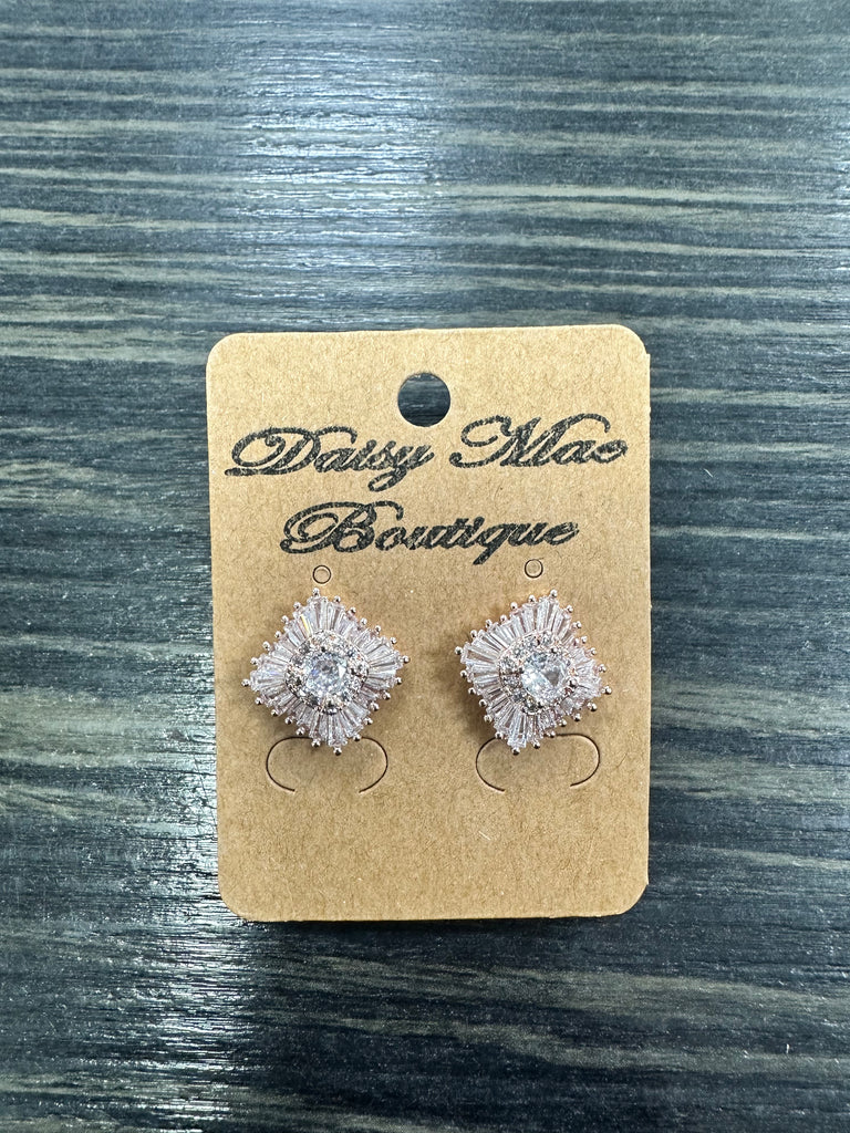 DMB Vintage Square Earrings