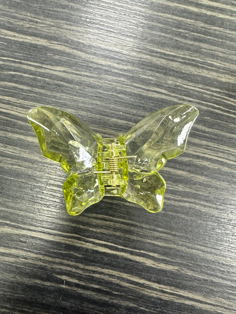 DMB Large Crystal Butterfly Clip