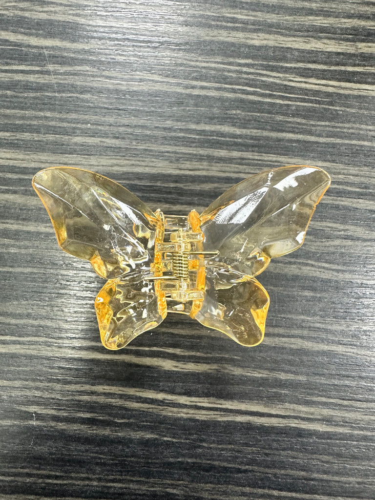 DMB Large Crystal Butterfly Clip