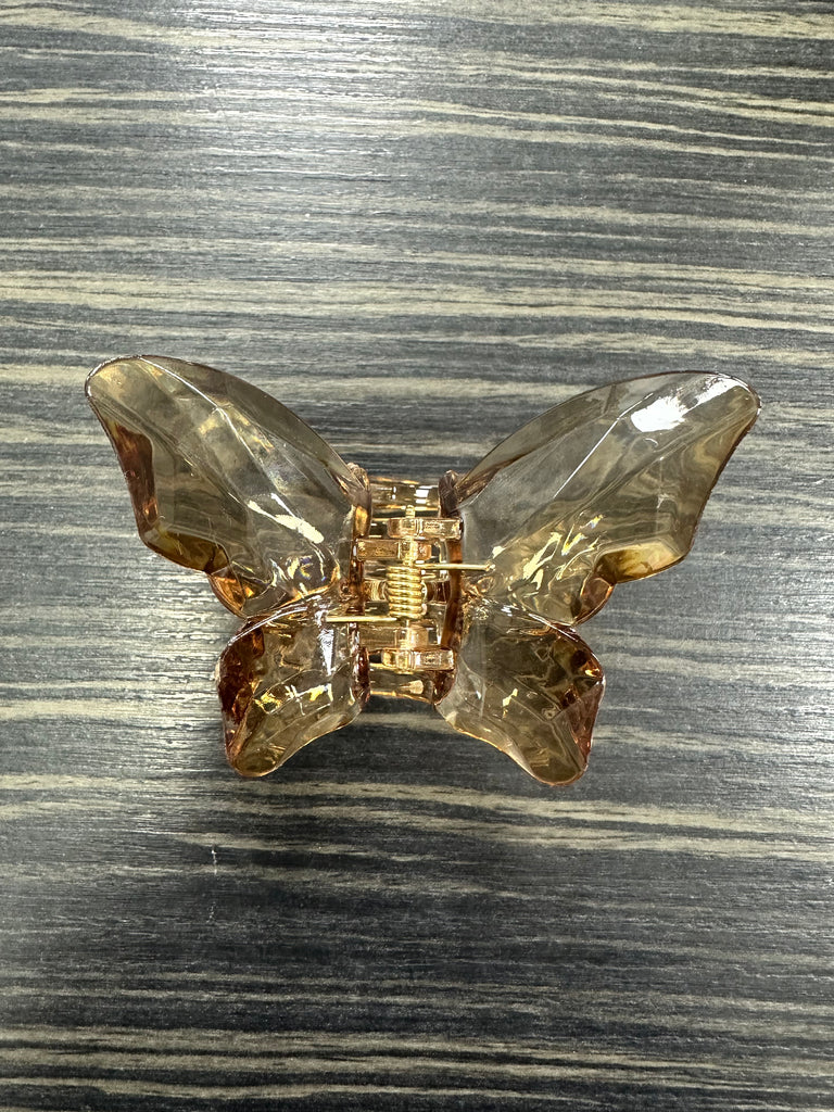 DMB Large Crystal Butterfly Clip