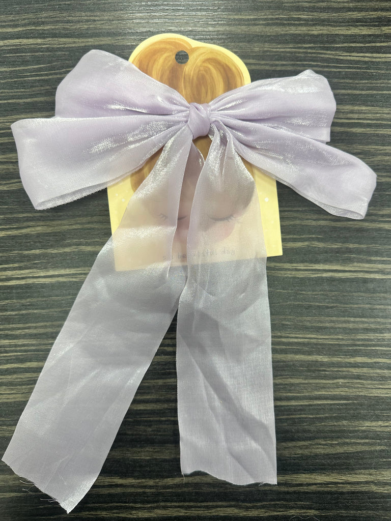 DMB Organza Bow Clip