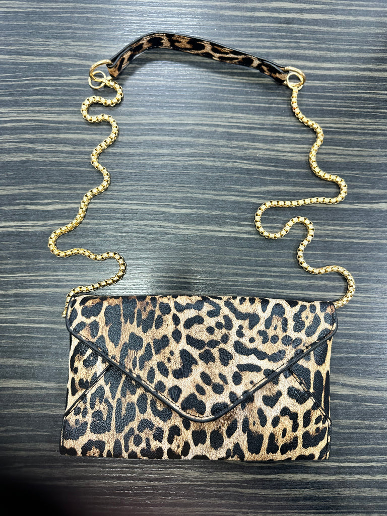 DMB Leopard Mini Clutch