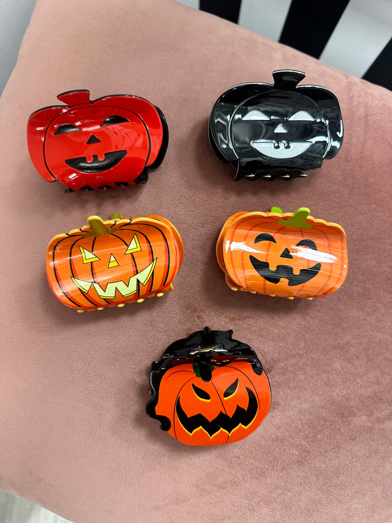 *DMB Halloween* Pumpkin Claw Clips