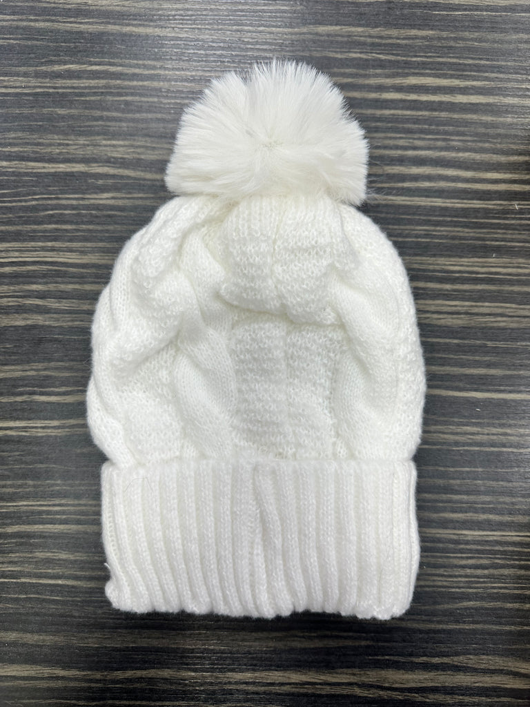 DMB Cosy Lined Pom Pom Hat