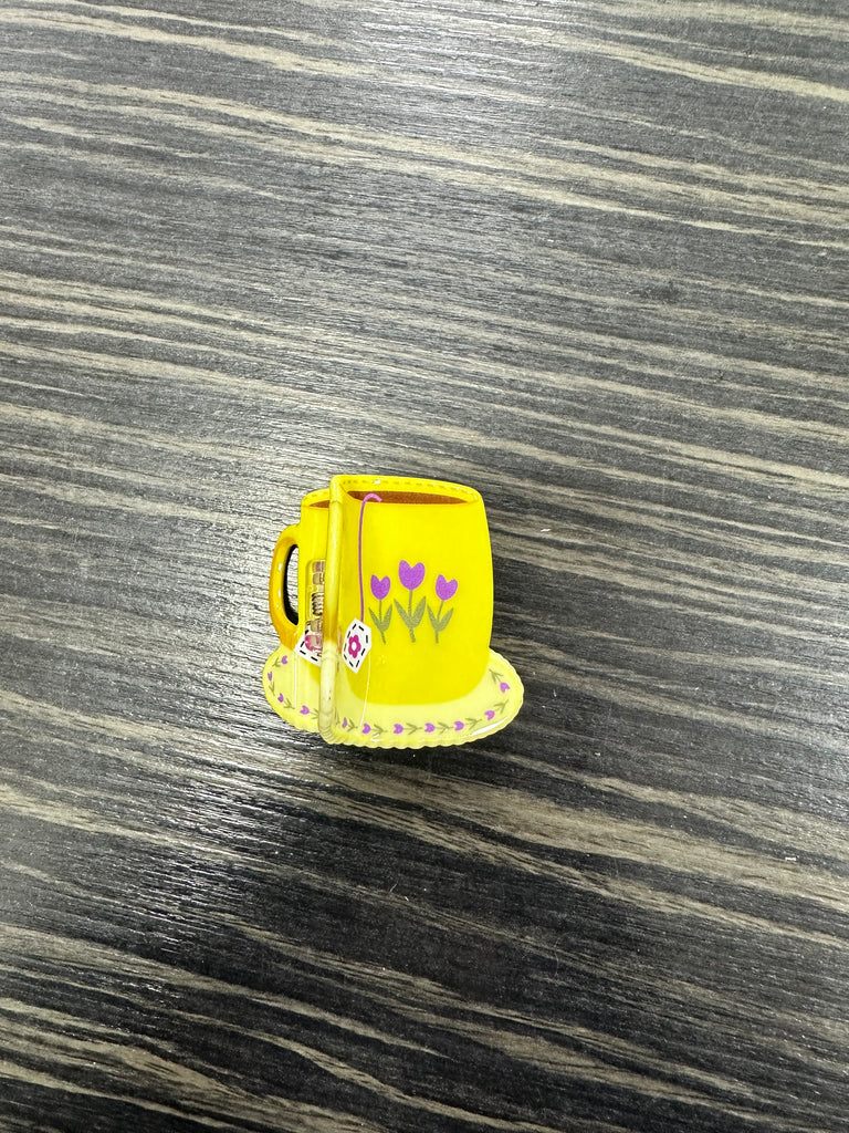 DMB Teacup Hair Claw Clips