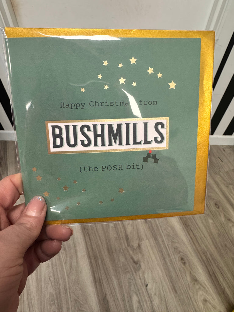 DMB Posh Bit Christmas Card Bushmills