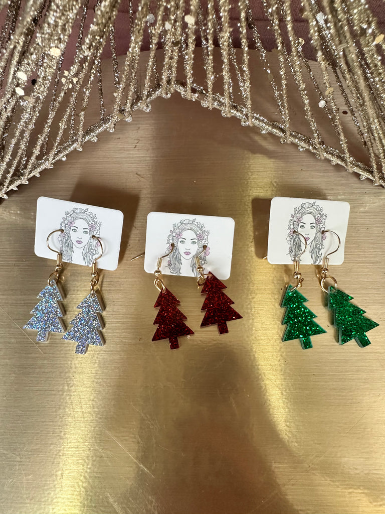 DMB Mini Christmas Tree Earrings