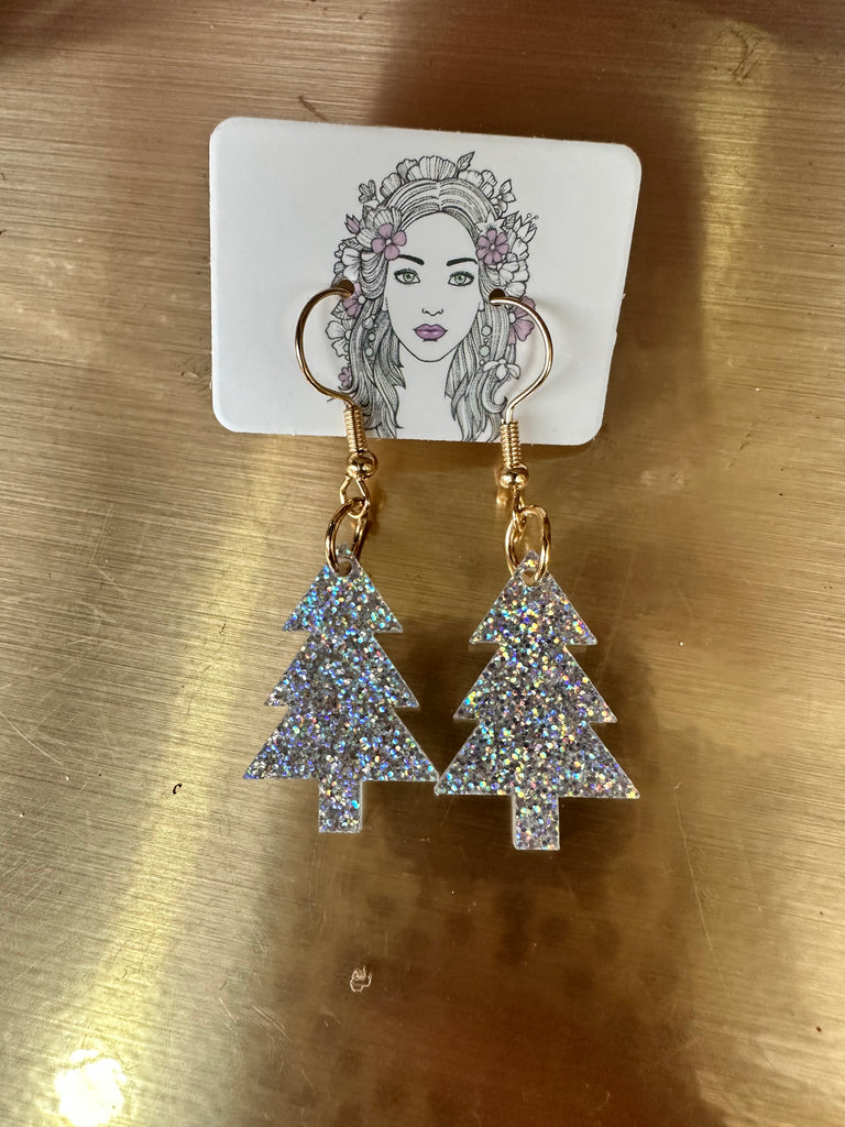 DMB Mini Christmas Tree Earrings