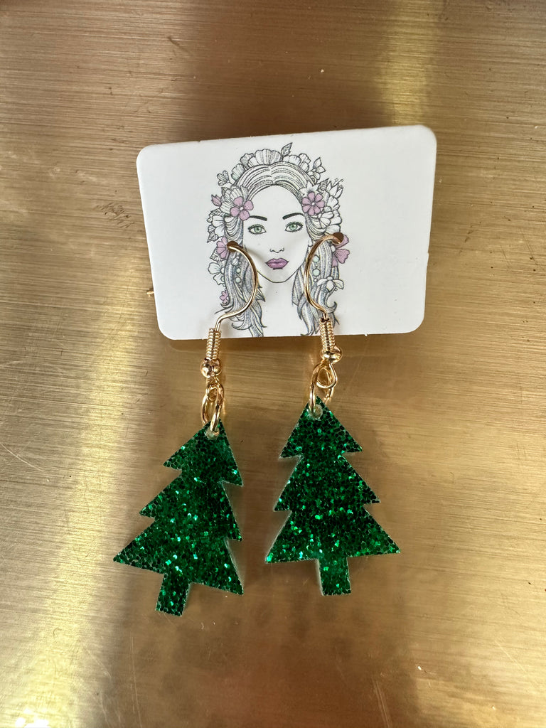 DMB Mini Christmas Tree Earrings