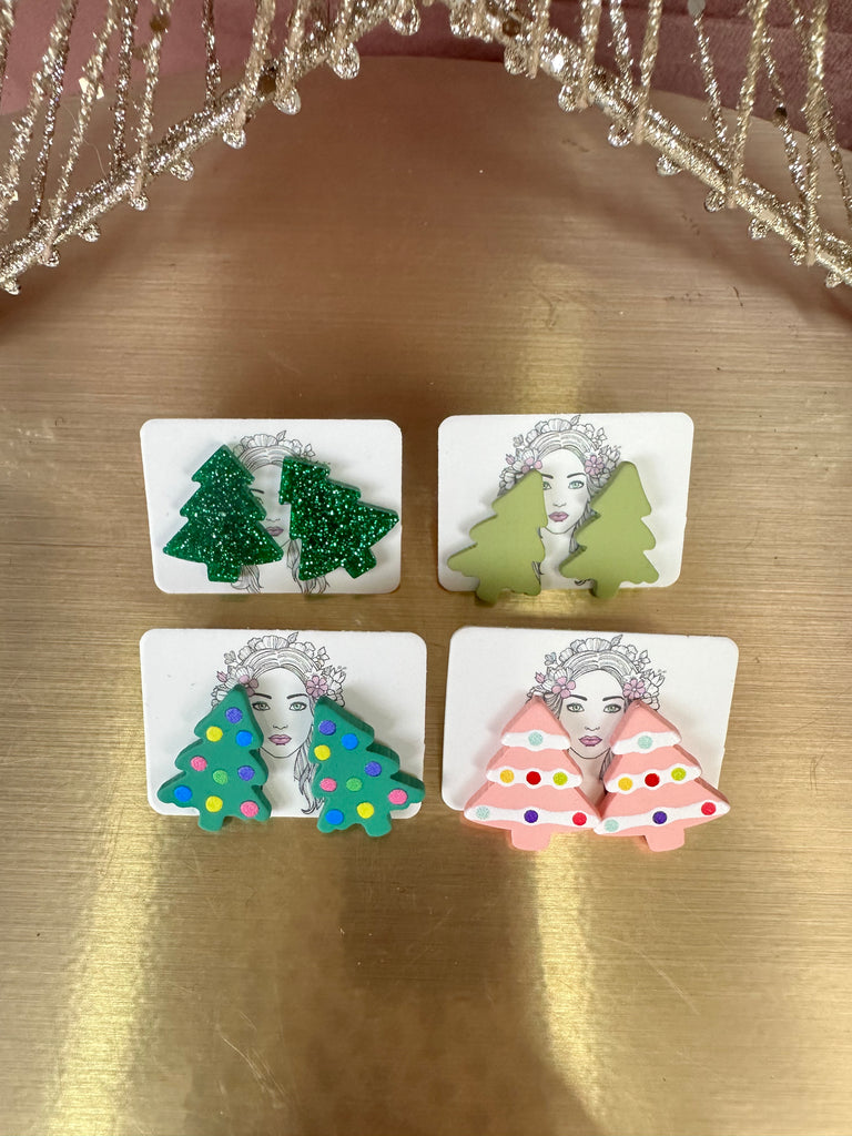 *DMB Christmas* Tree Mini Earrings