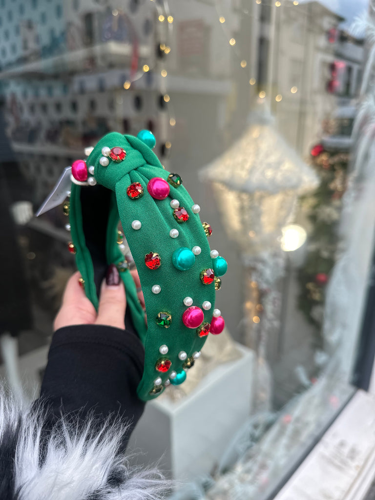 *DMB Christmas* Embellished Bauble Headband