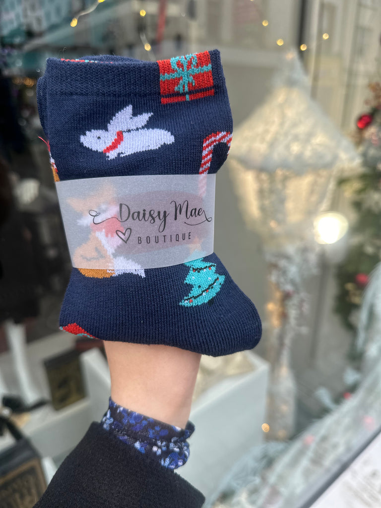 *DMB Christmas* Multi Pattern Socks