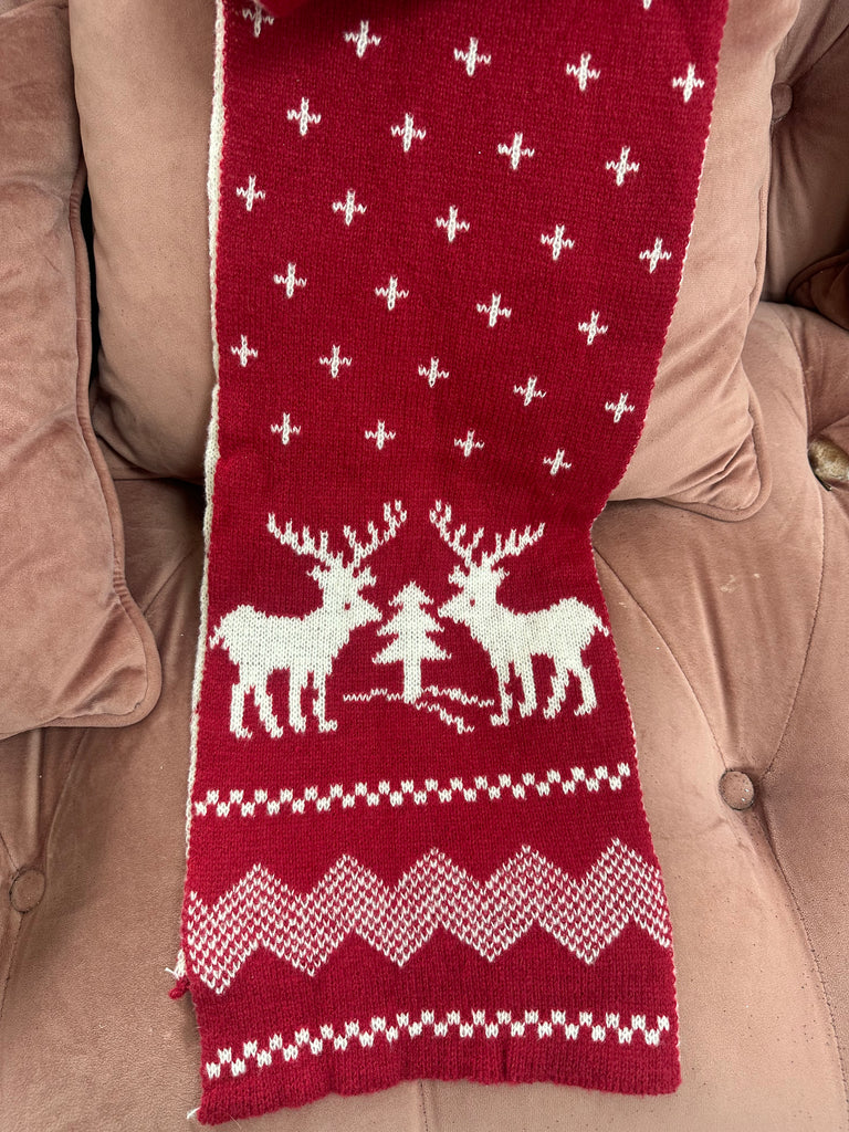 *DMB Christmas* Reindeer Fairisle Scarf