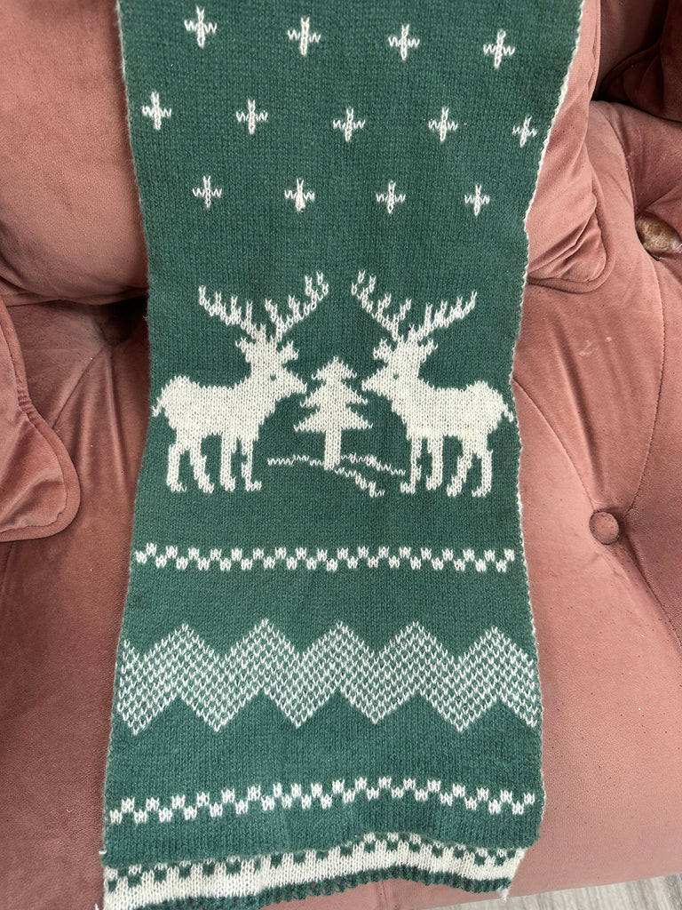 *DMB Christmas* Reindeer Fairisle Scarf