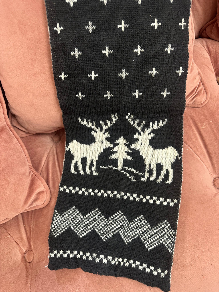 *DMB Christmas* Reindeer Fairisle Scarf