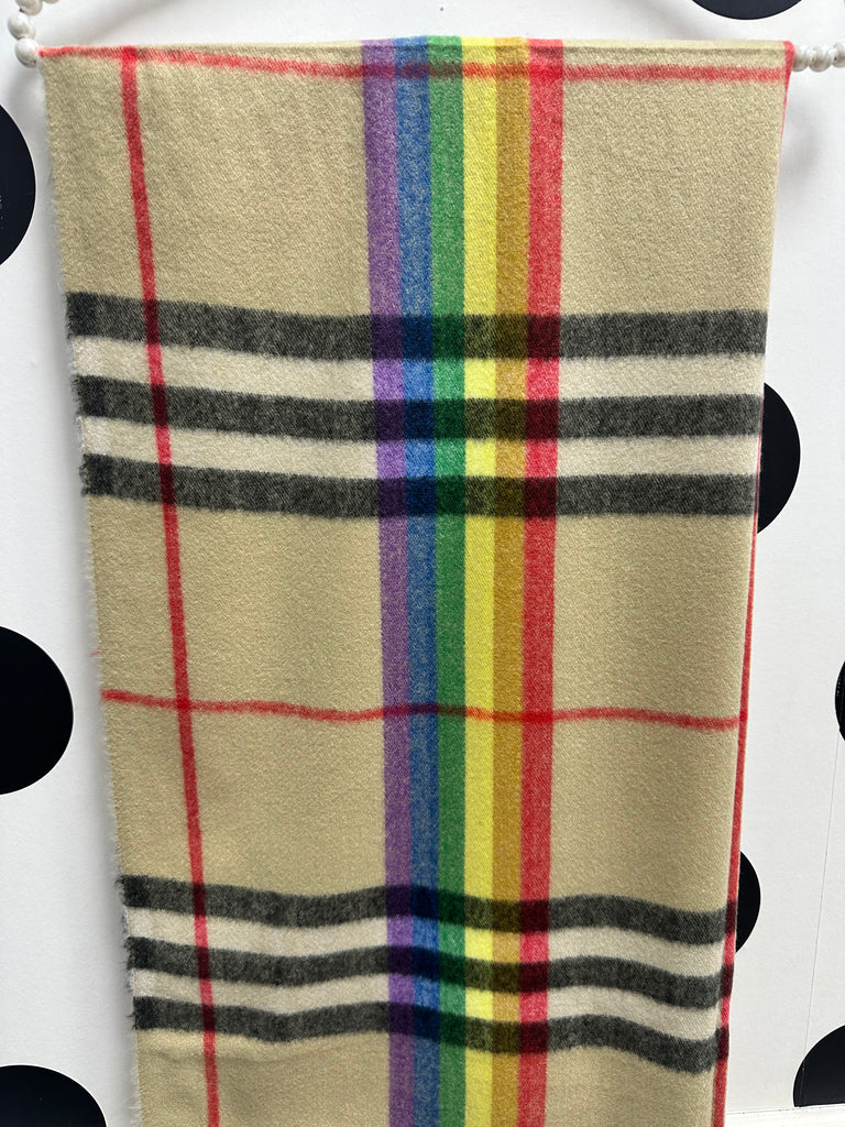 DMB Cashmere Blend Rainbow Scarf