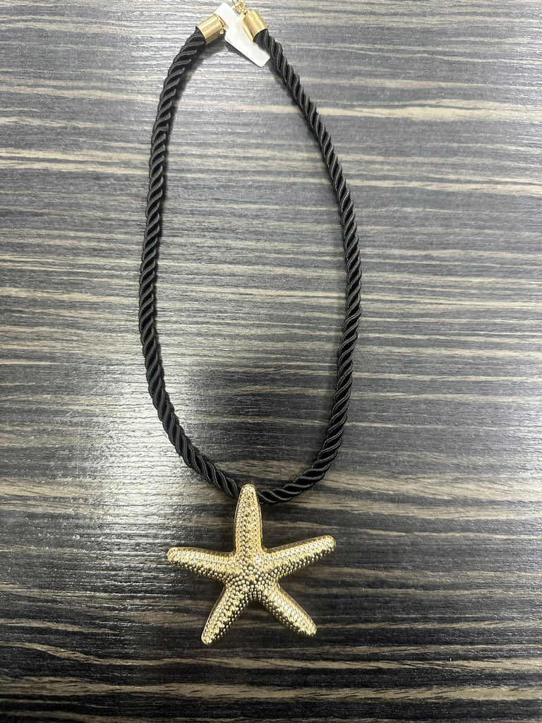 DMB Cord Starfish Necklace