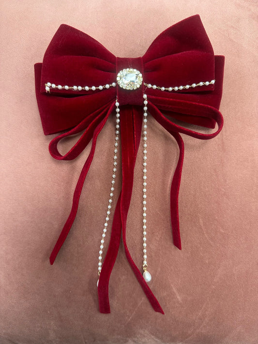 DMB Deep Red Pearl Bow