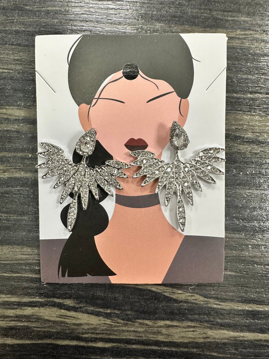 DMB Diamanté Wing Earrings