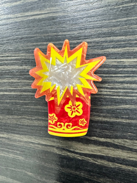 DMB Chinese New Year Claw Hair Clip