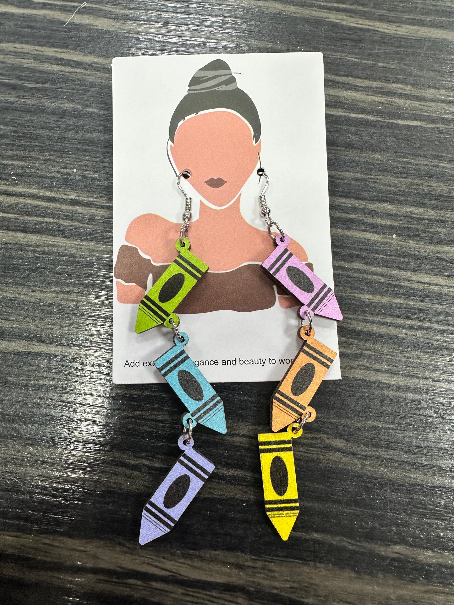 DMB Drop Crayon Earrings