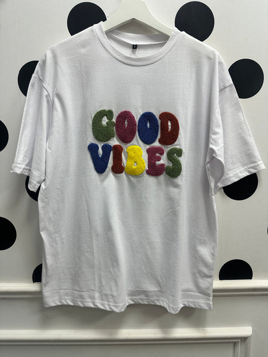 DMB White Good Vibes Tee