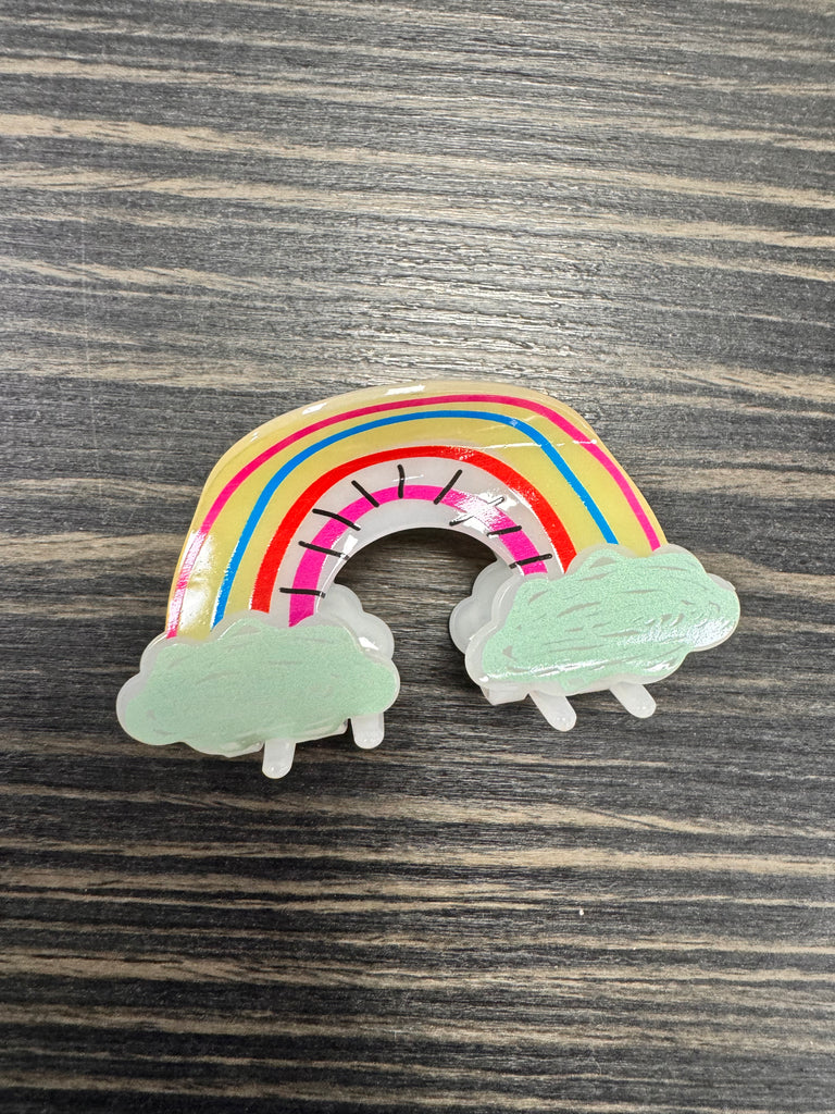 DMB Large Rainbow Claw Hair Clip