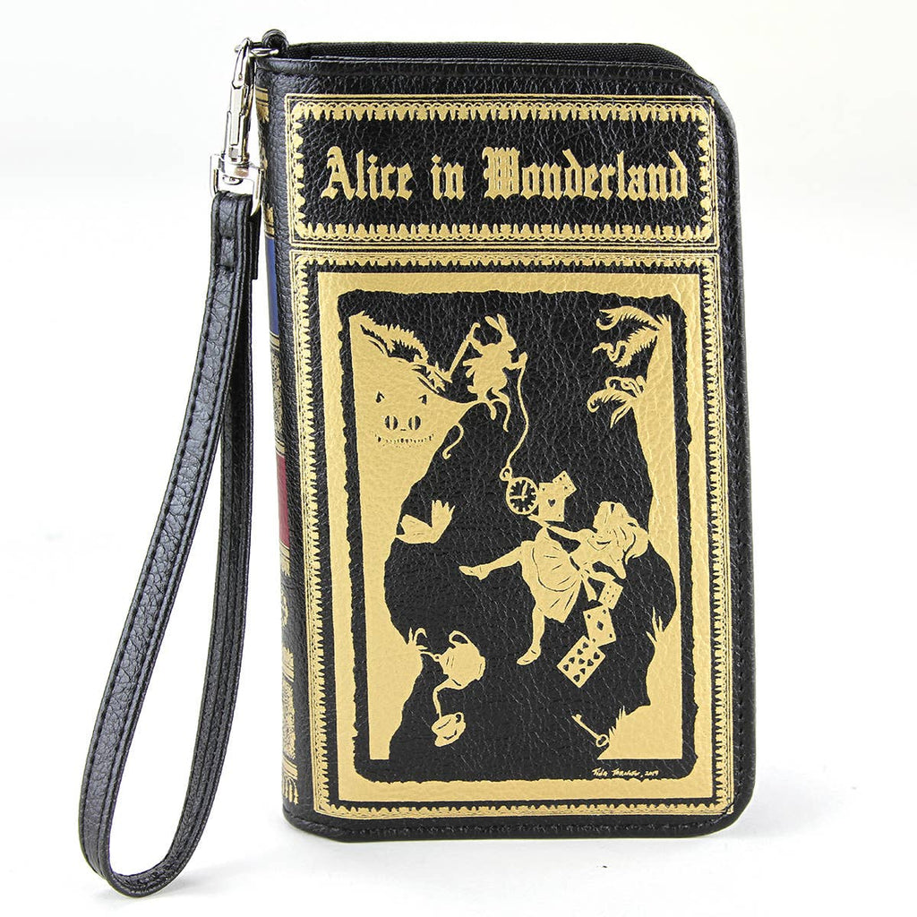 Alice In Wonderland Wallet In Vinyl PRE ORDER - Daisy Mae Boutique