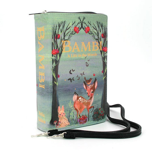 Bambi Book Clutch in Vinyl - Daisy Mae Boutique