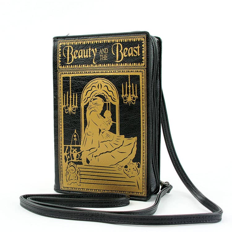 Beauty and the Beast Book Clutch Cross Body Bag PRE ORDER - Daisy Mae Boutique