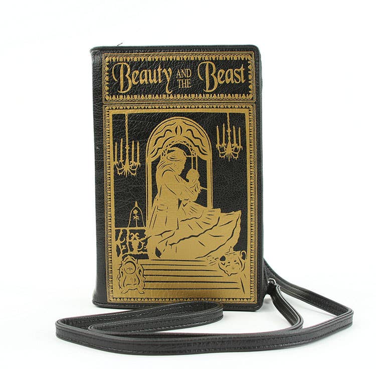 Beauty and the Beast Book Clutch Cross Body Bag PRE ORDER - Daisy Mae Boutique