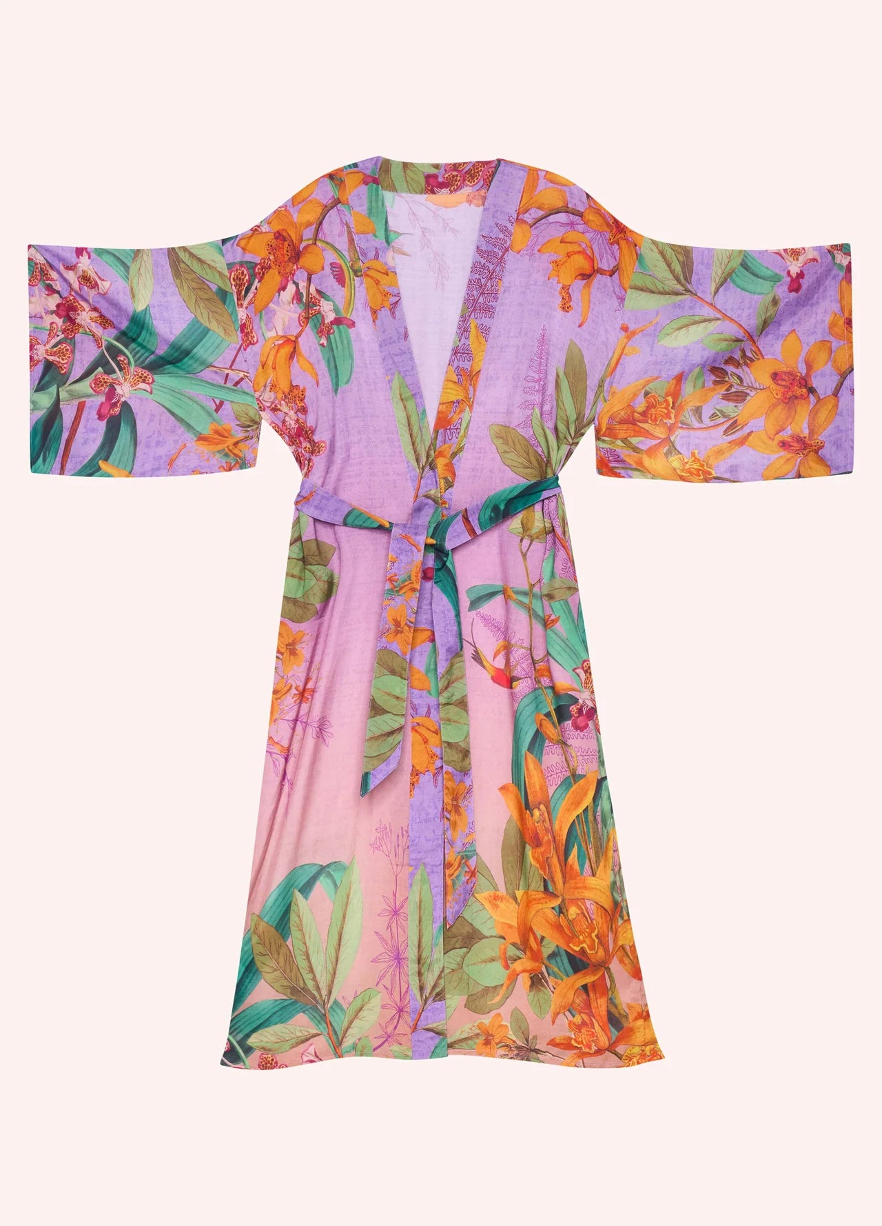 Powder Botany Bliss Lavender Kimono Gown