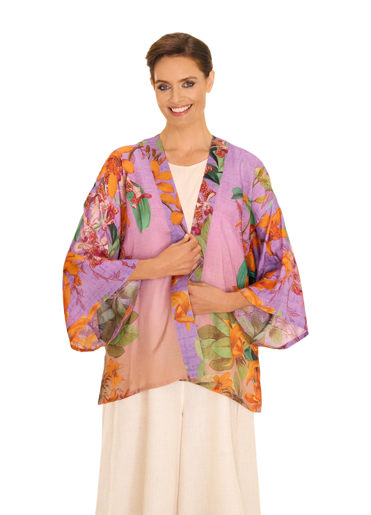 Powder Botany Bliss Lavender Kimono Jacket