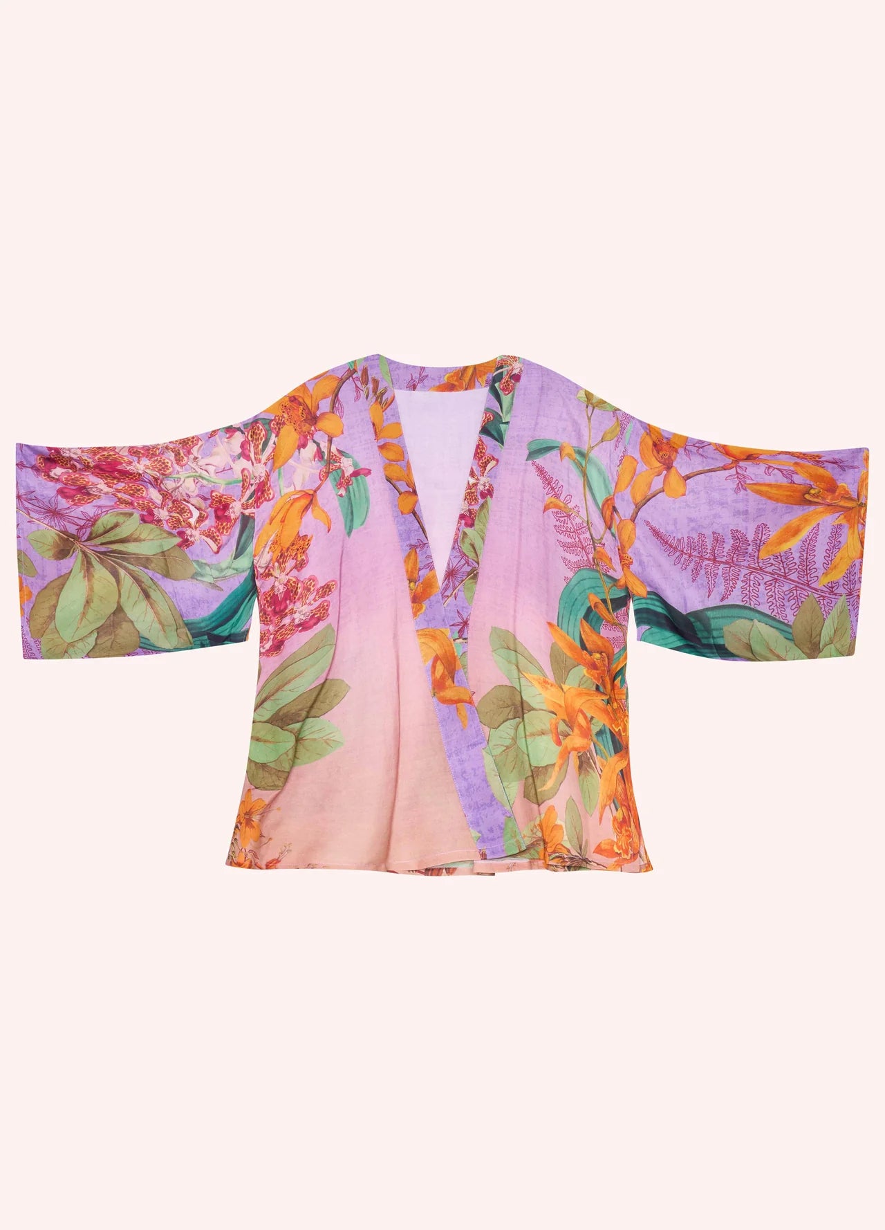 Powder Botany Bliss Lavender Kimono Jacket