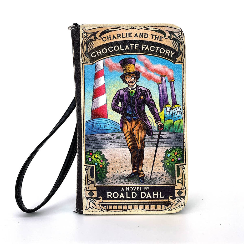 Charlie and the Chocolate Factory Book Wallet in Vinyl PRE ORDER - Daisy Mae Boutique