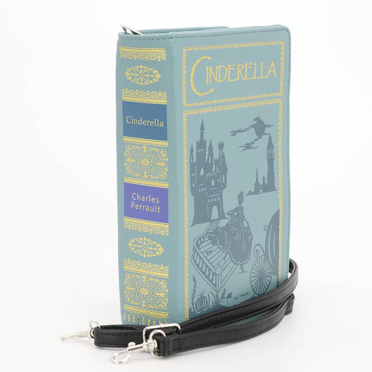 Cinderella Book Clutch Bag in Vinyl - Daisy Mae Boutique