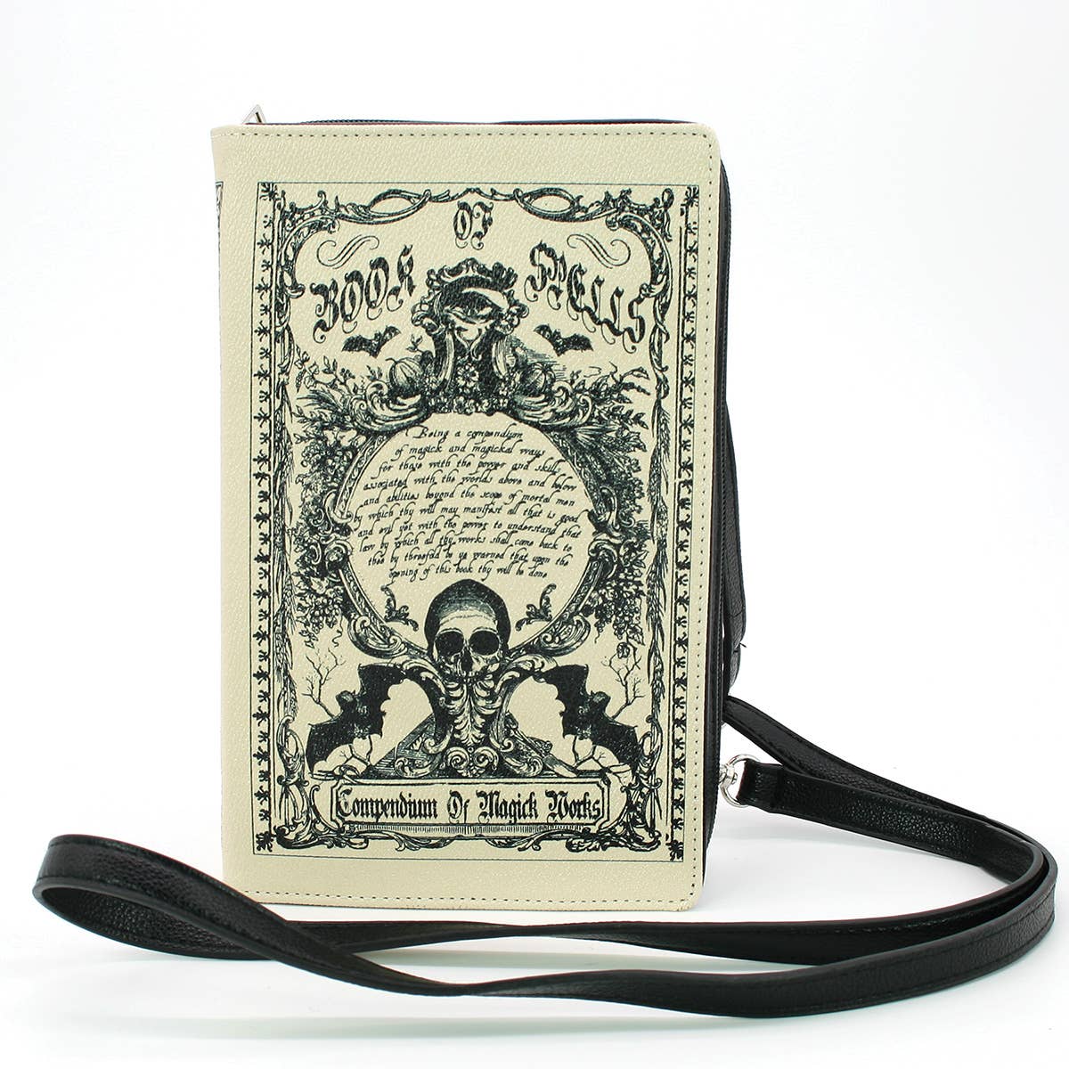 Compendium Of Magick Works Book Clutch Bag - Daisy Mae Boutique