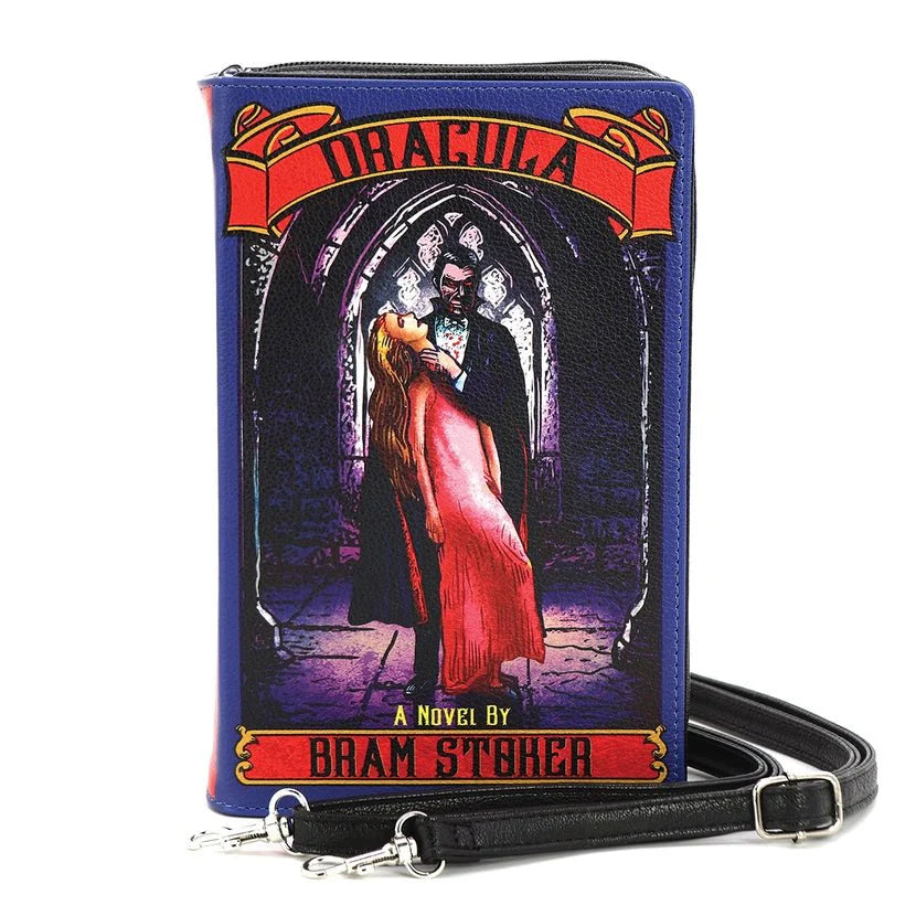 Dracula Coloured Clutch Bag - Daisy Mae Boutique