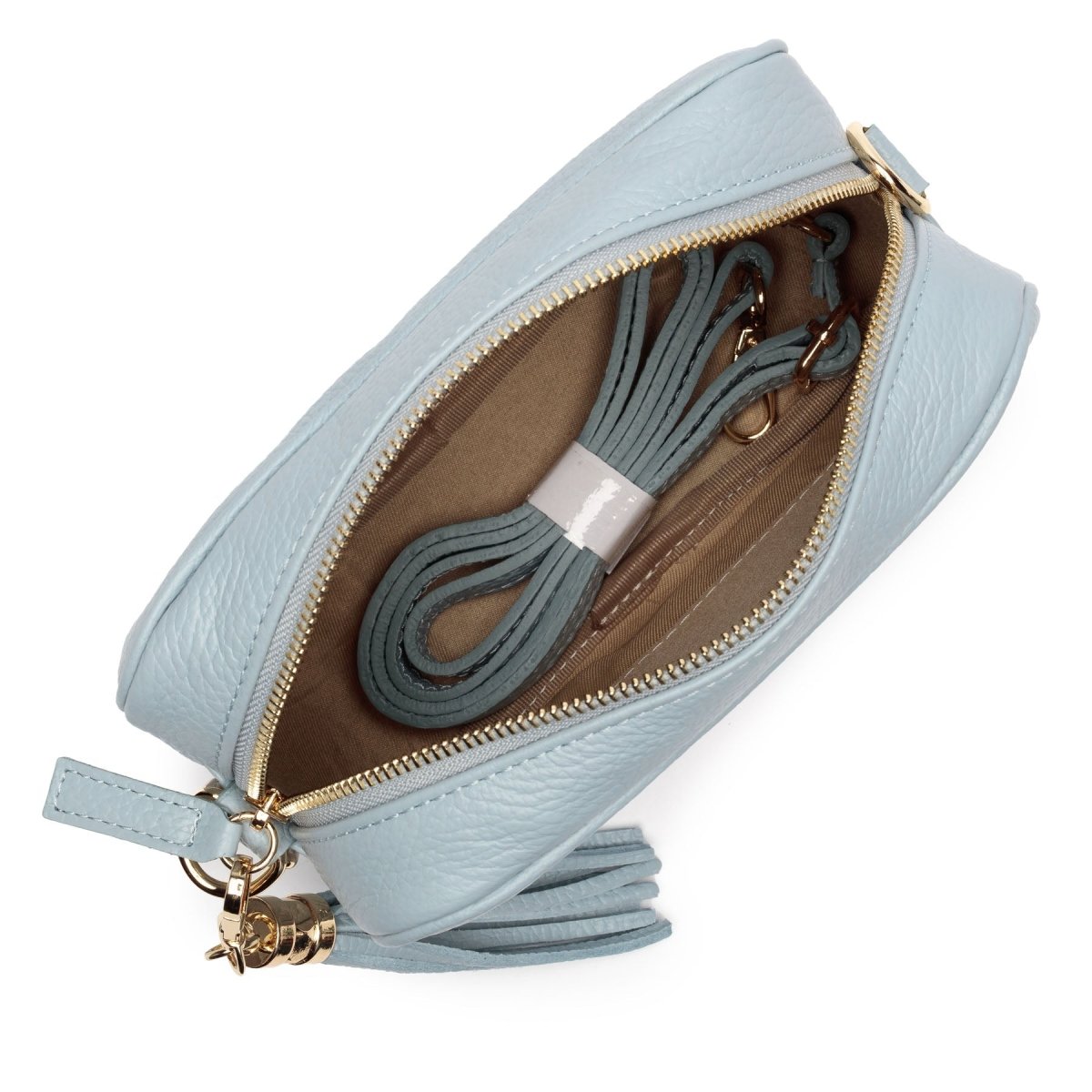 Elie Beaumont Blue Crossbody - Daisy Mae Boutique