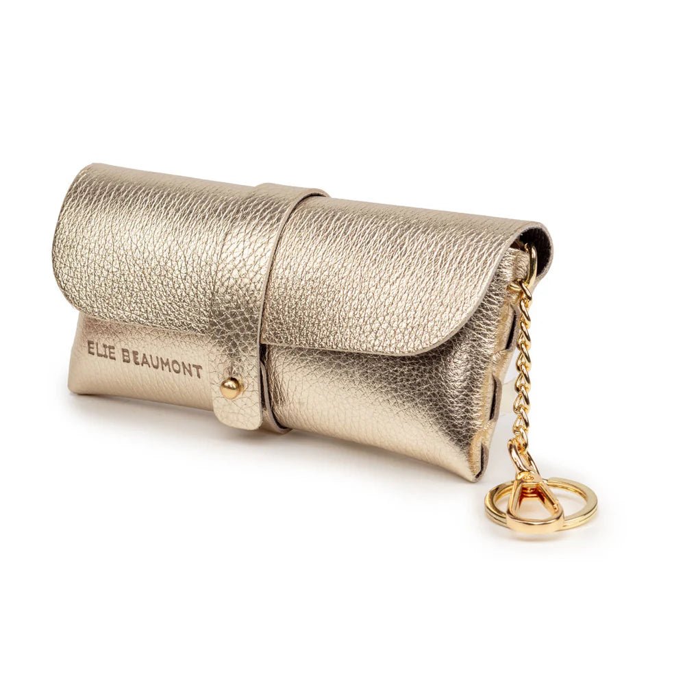 Elie Beaumont Spectacles/Sunglasses Case Gold - Daisy Mae Boutique