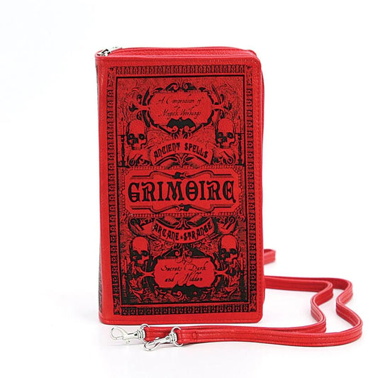 Grimoire Gothic Book Clutch Bag - Daisy Mae Boutique