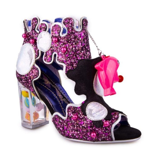 Irregular Choice Dolphin Splash Black - Daisy Mae Boutique