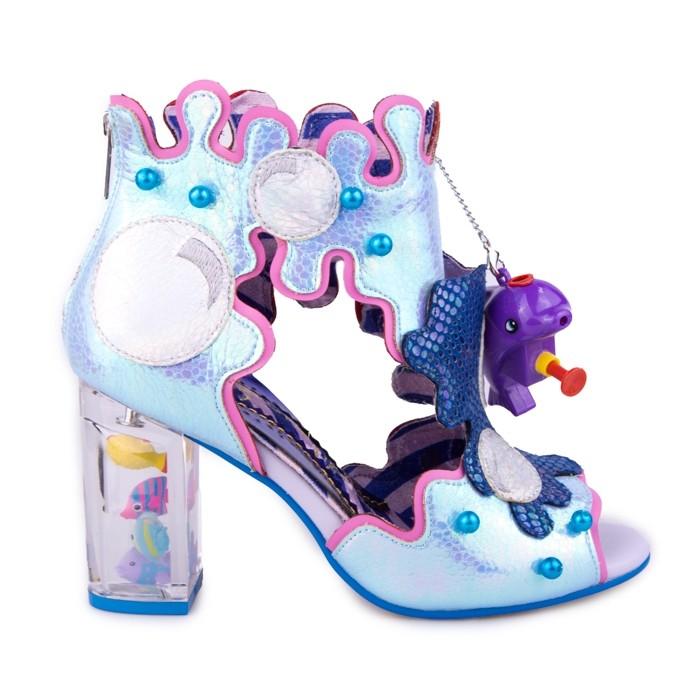 Irregular Choice Dolphin Splash Blue - Daisy Mae Boutique